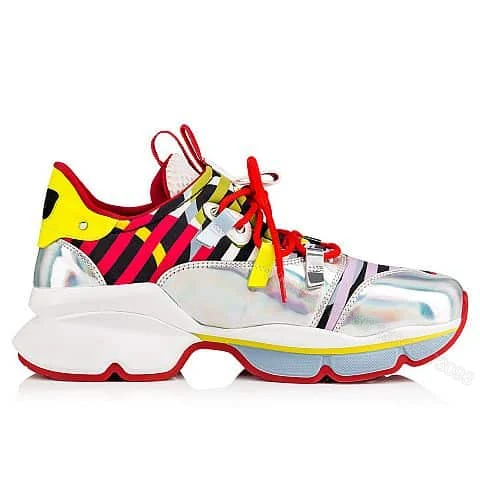 CHRISTIAN LOUBOUTIN RED- RUNNER SNEAKER – CL56 — view 1