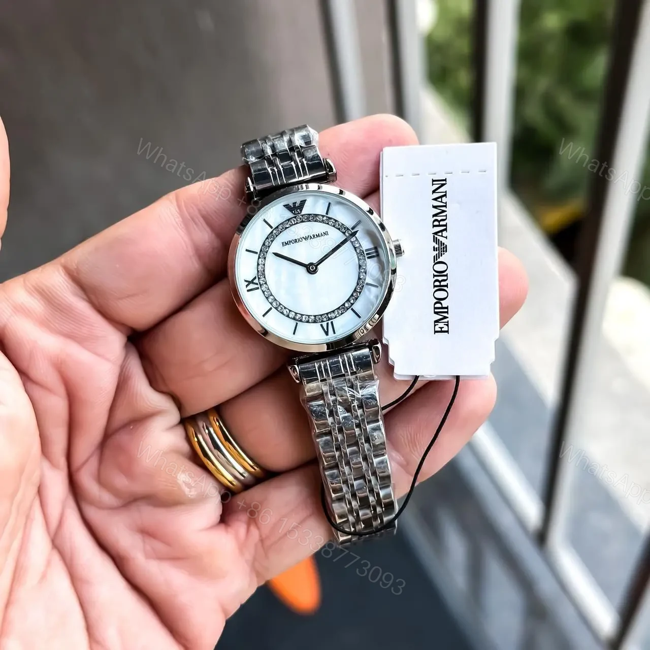 Emporio Armani White Dial — view 1
