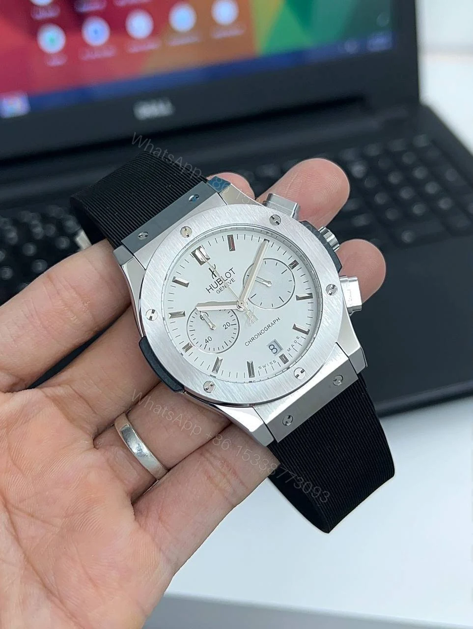 Hublot Classic Fusion Big Bang White Dial 40mm Quartz — view 1