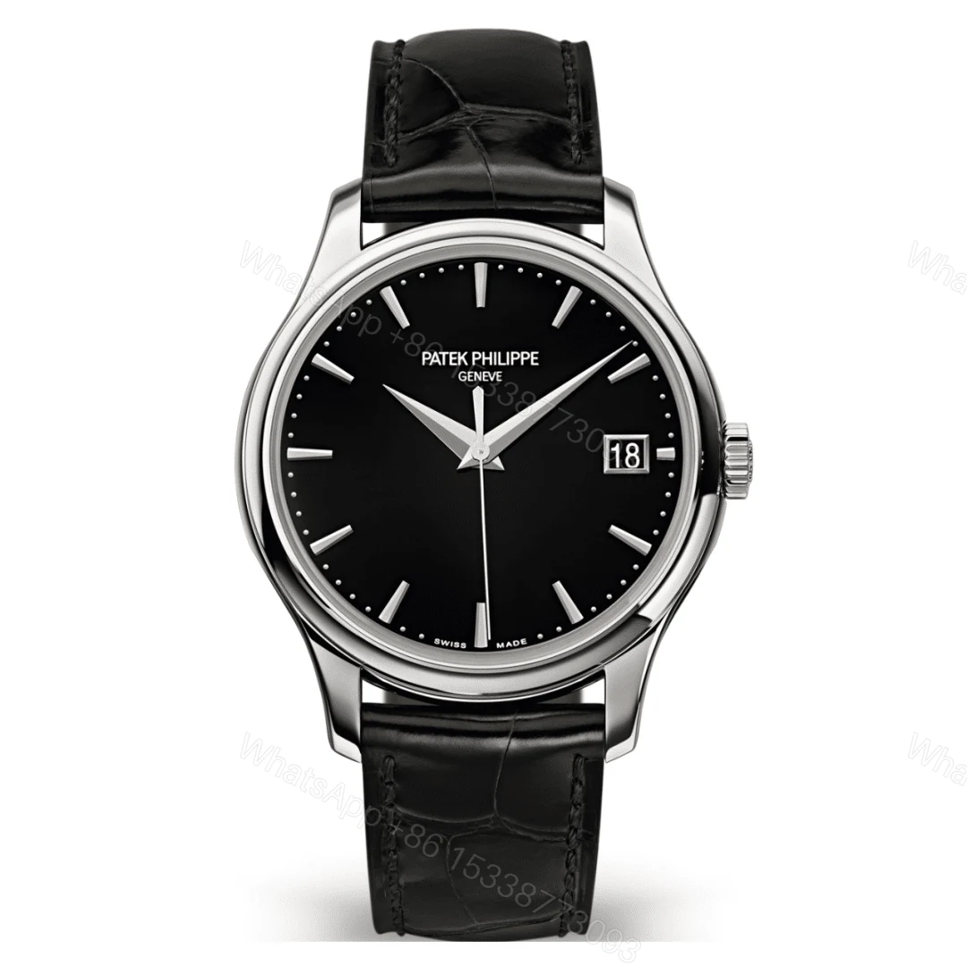 Patek Philippe Calatrava 5227G Black Dial Replica — view 1