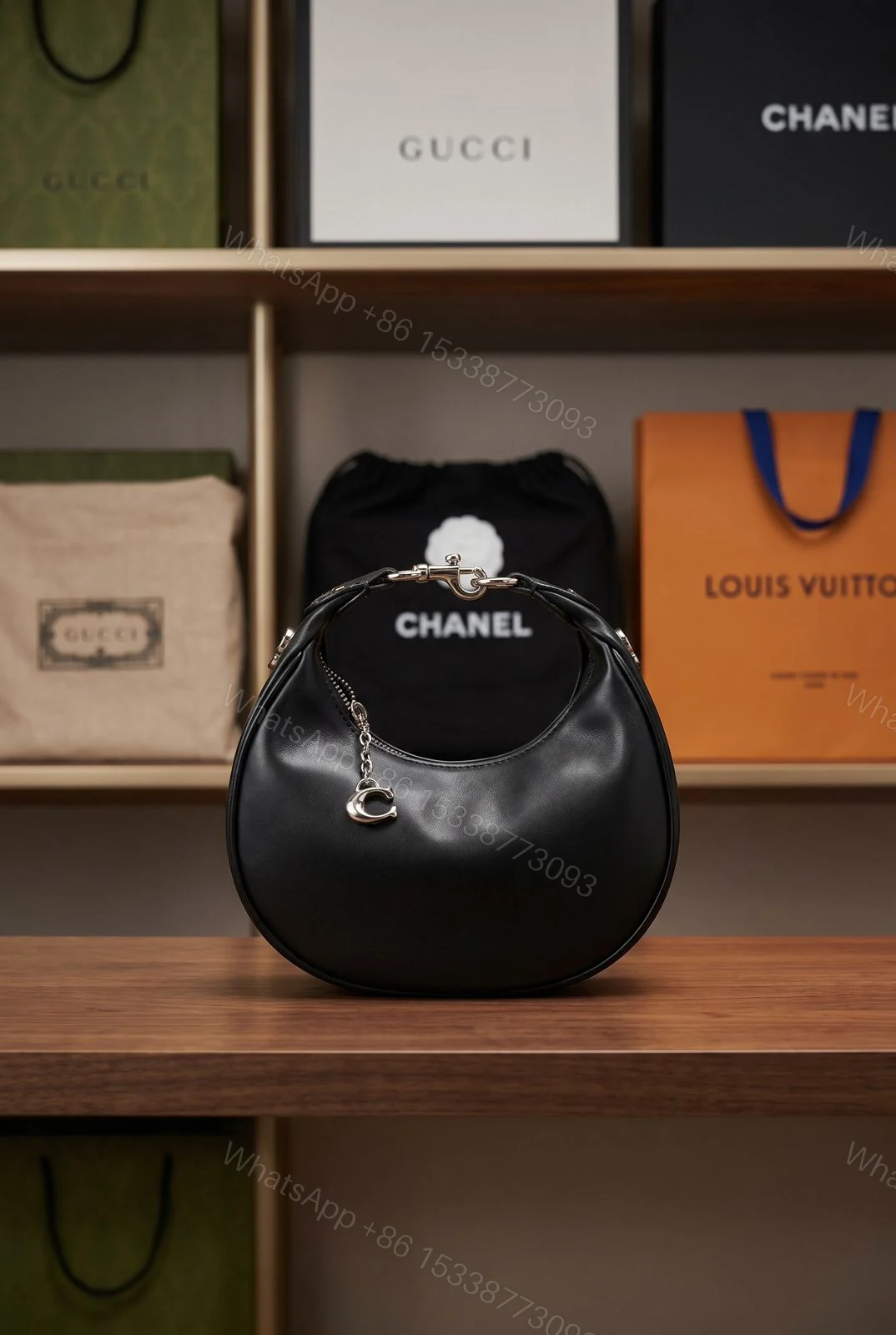 Coach Jonie Crossbody Bag Black First Copy | AAA+ Replica Designer Bag — view 1