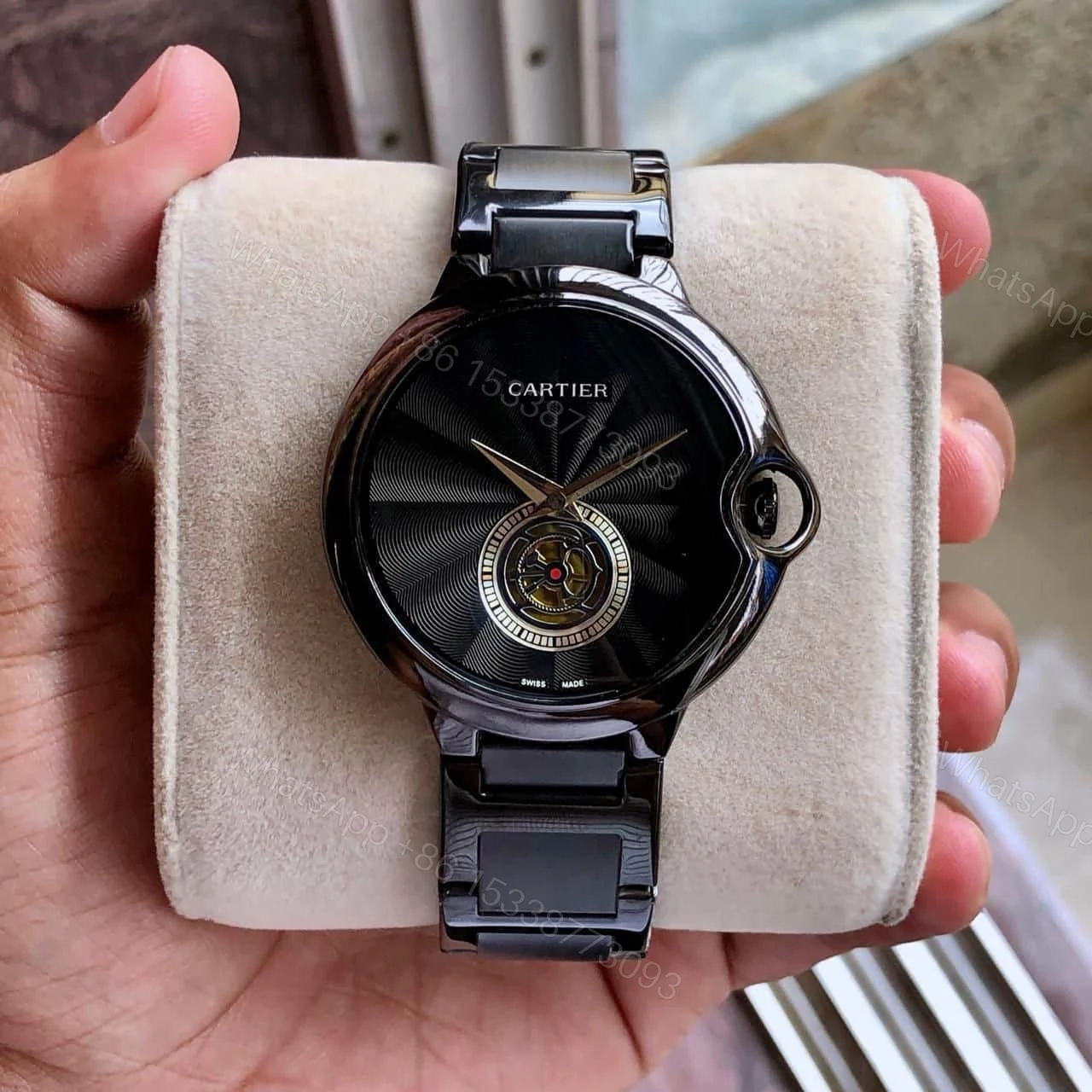 Cartier Ballon CR Black Quartz 42mm — view 1