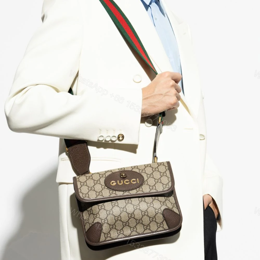 View 8 of Gucci Neo Vintage Small Messenger Bag Beige 22Cm