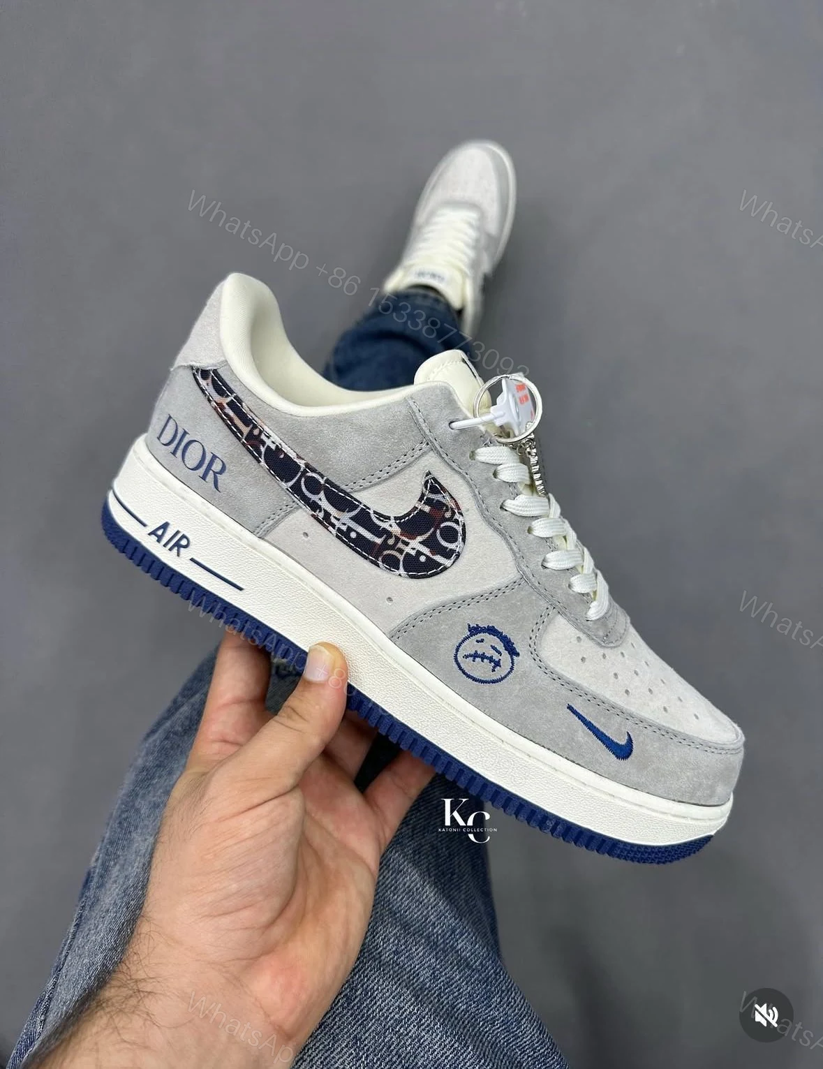 First Copy Nike Air Force x Dior Shoes — view 1