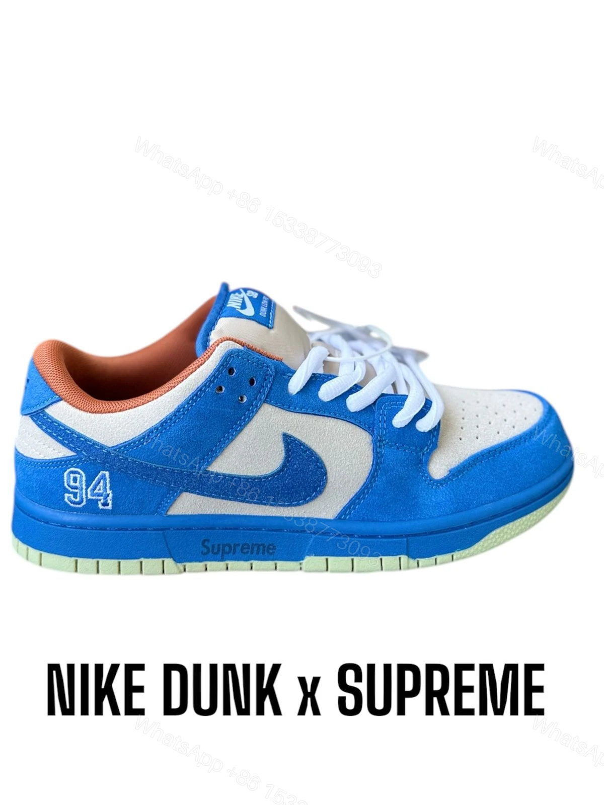 View 7 of First Copy Nike SB Dunk Supreme 94 Blue 2025