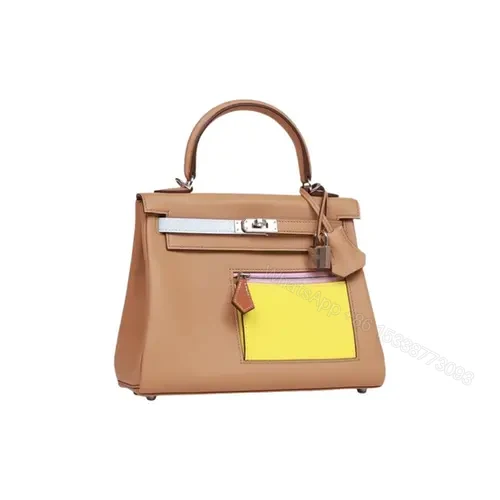 Hermes Colormatic Kelly Retourne 25 Chai Bag — view 1