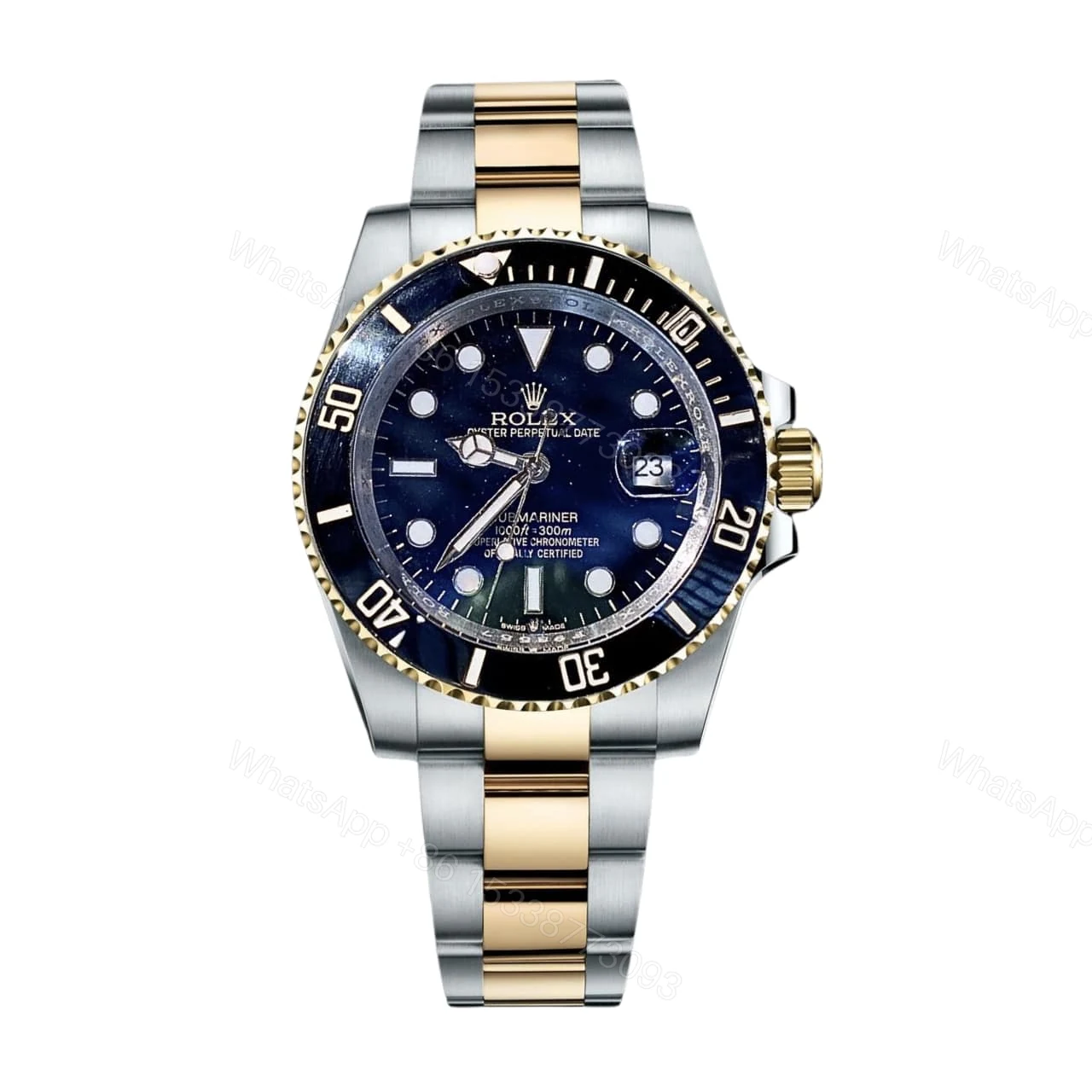 Rolex Submariner Date 40Mm Stainless Steel And Gold Black 116613Lb 0005 — view 1