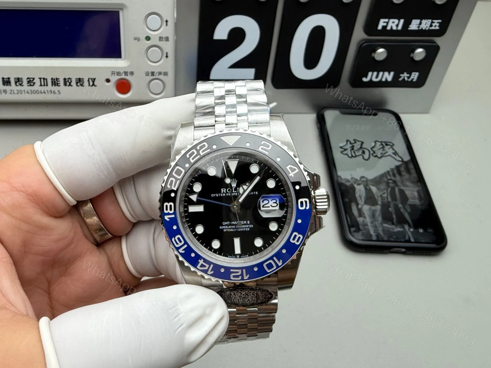 Rolex GMT-Master II Batgirl Super Clone — view 1