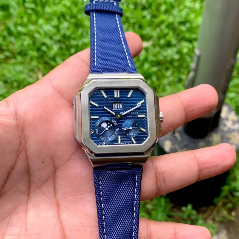 Patek Philippe Cubitus 5822P-001 Blue Dial Automatic 40mm — view 1
