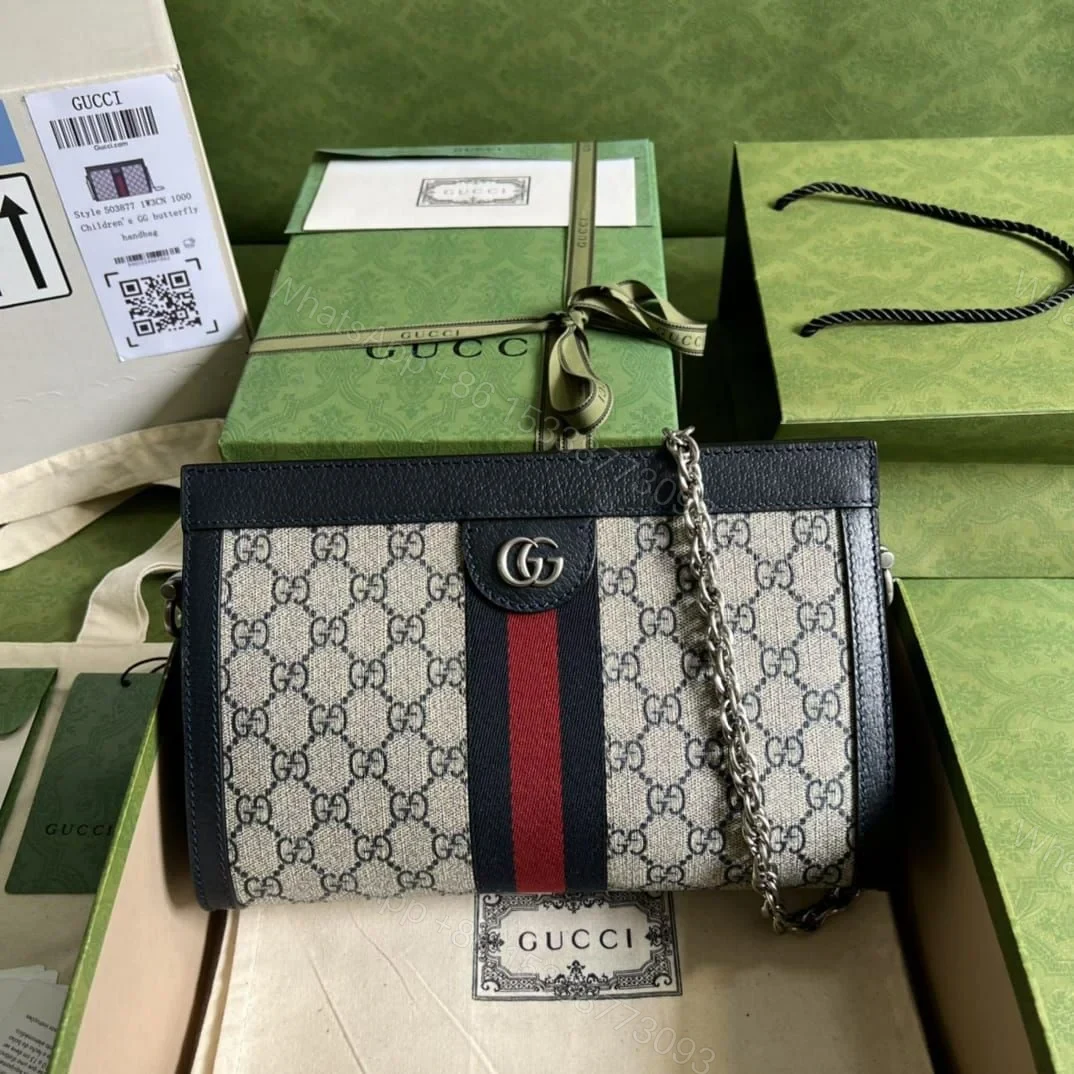 GUCCI Ophidia GG Small Shoulder Bag — view 1