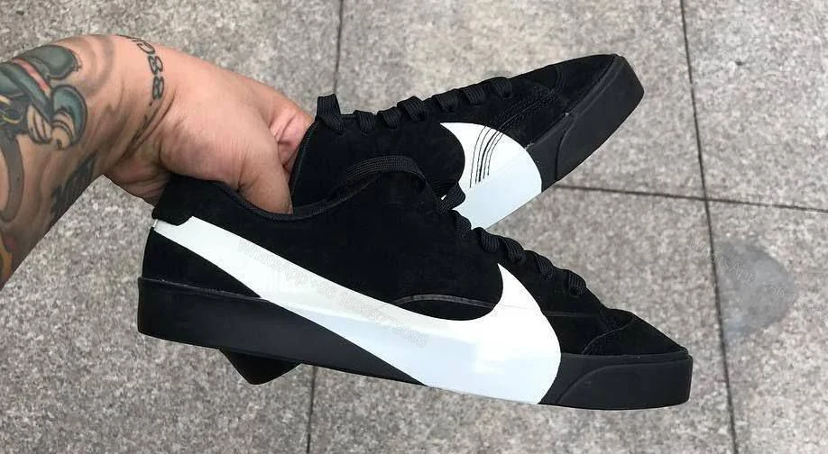 First Copy Nike Blazer City Black & White — view 1
