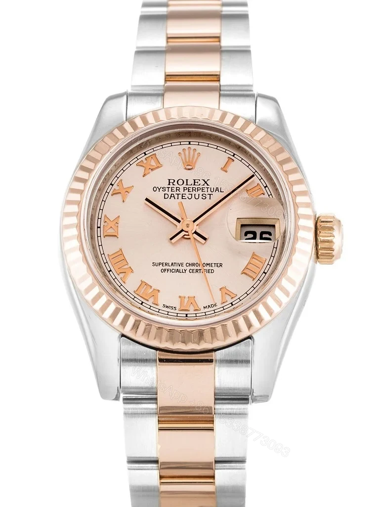 Replica Rolex Lady-Datejust Rose Dial 179171 26 mm — view 1