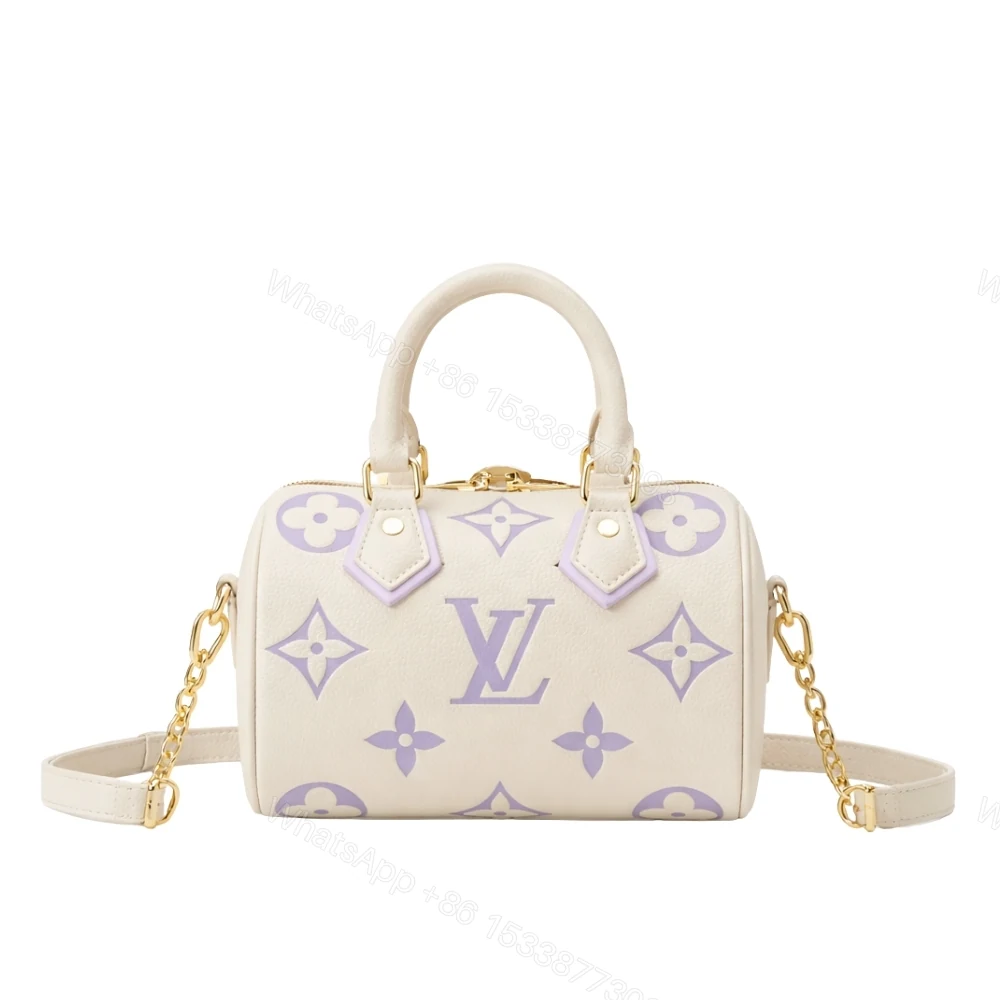 Louis Vuitton Speedy Bandoulière 20 Bag Off White And Lavender 20Cm — view 1