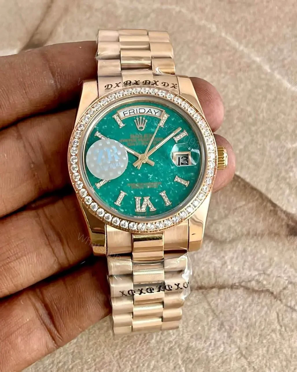 View 5 of Men Rolex Green Dial