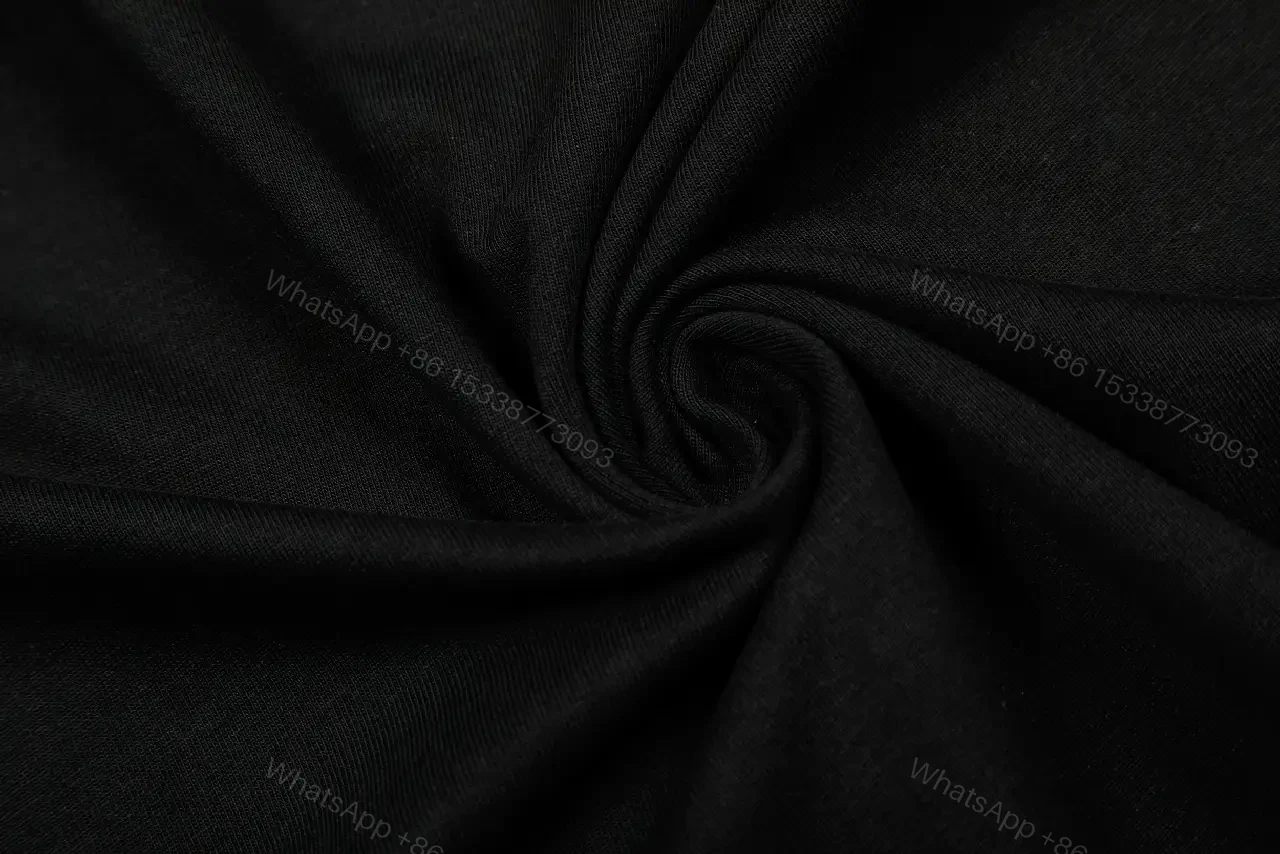 View 8 of Bold Black Logo Tee: Premium Cotton, Modern Streetwear Edge
