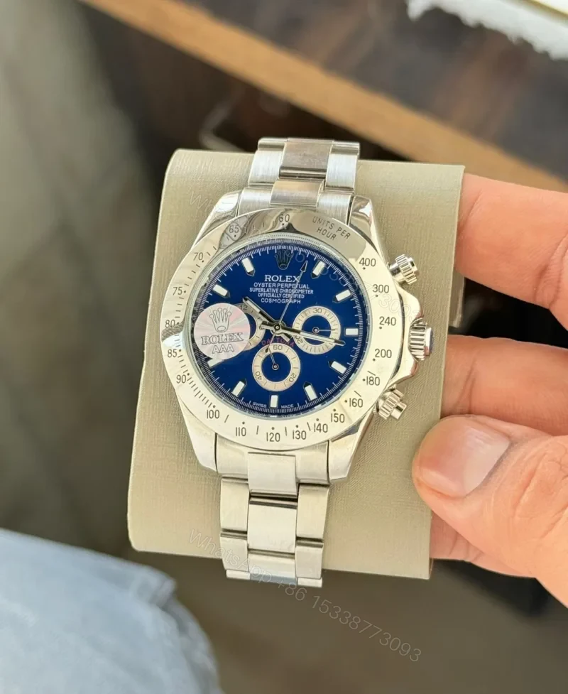 Rolex Cosmograph Daytona Platinum 42MM Automatic Blue Dial — view 1