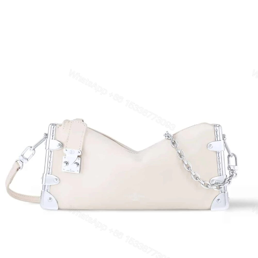 Louis Vuitton Slim Trunk Bag White 23Cm — view 1