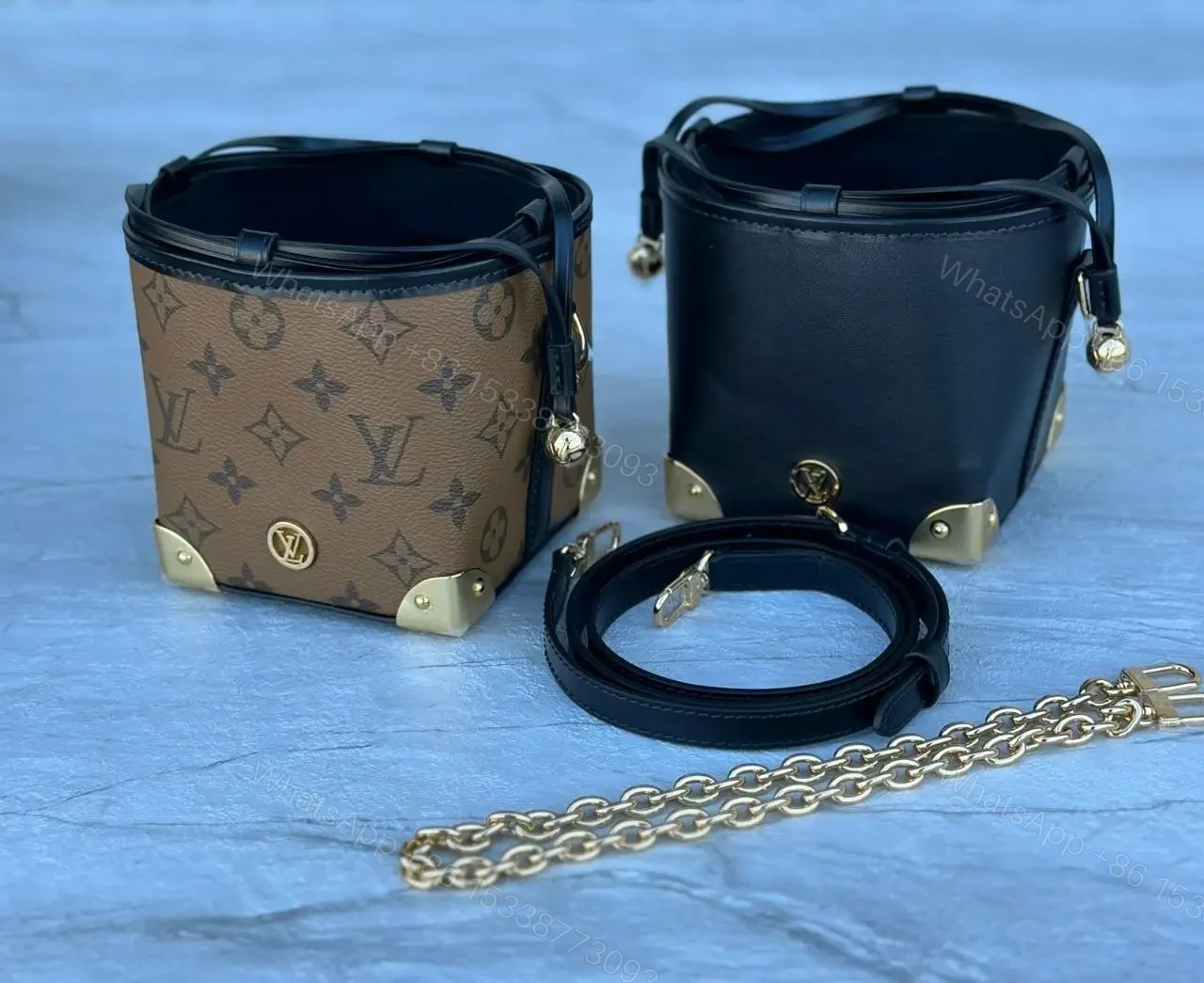 Design Noé Purse LV Charms Monogram – Dubai Fashion LUX — view 1
