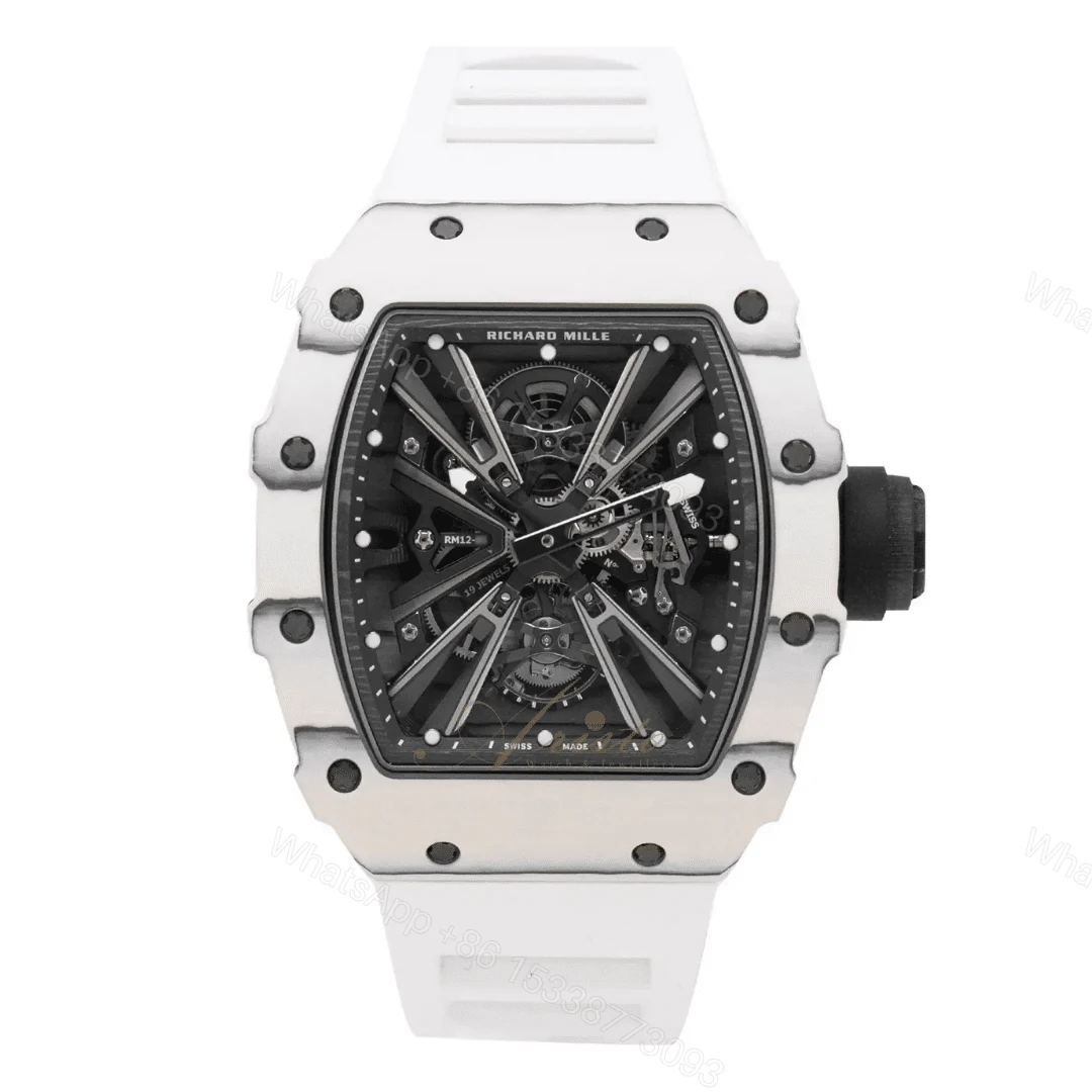 Richard Mille RM12-01 White Carbon Replica — view 1