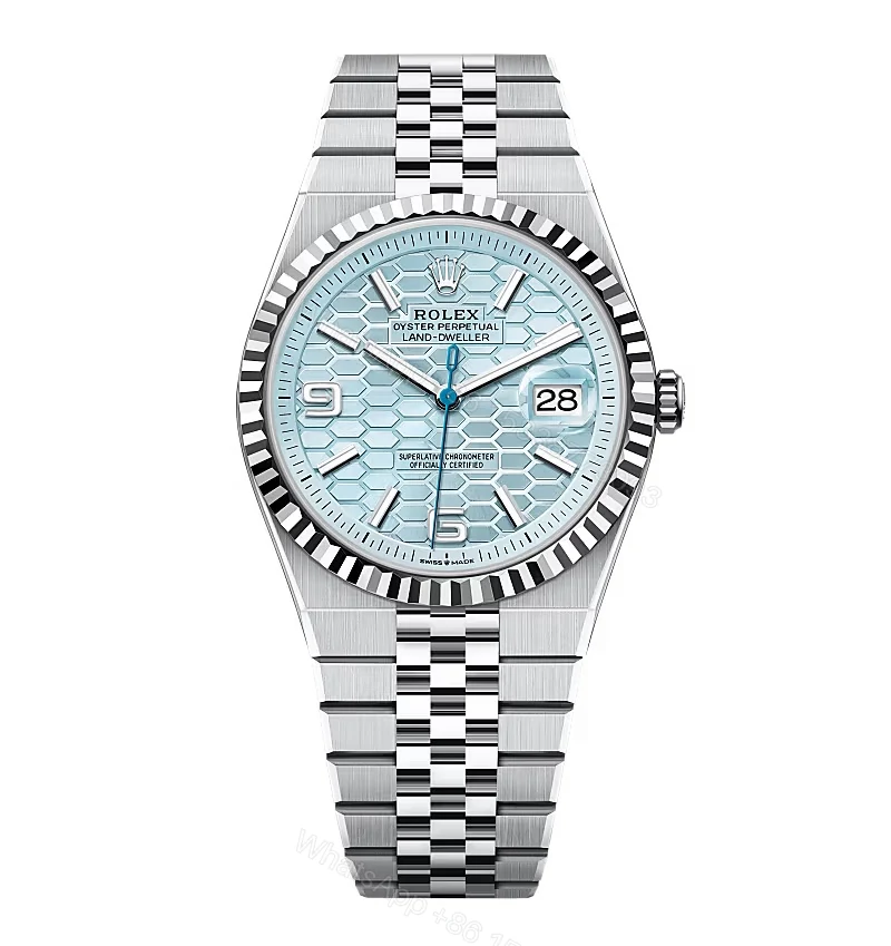 Rolex Land-Dweller 40 mm Ice Blue Dial (2025) — view 1