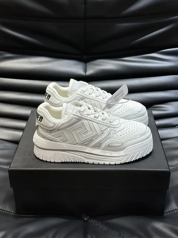 View 6 of White Luxury Sneakers â€” Minimalist Precision, Sculpted Comfort