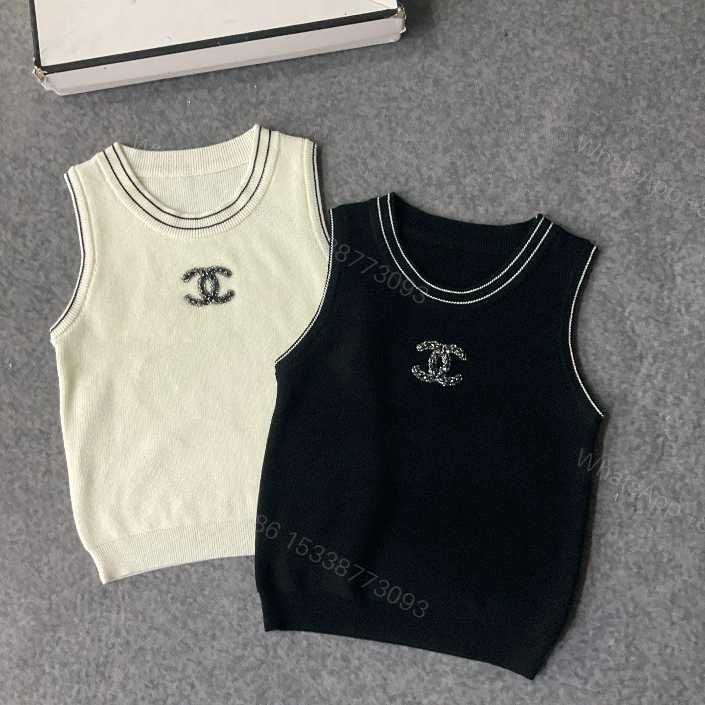 CHANEL 針織背心 高仿精品夏季女款上衣 — view 1