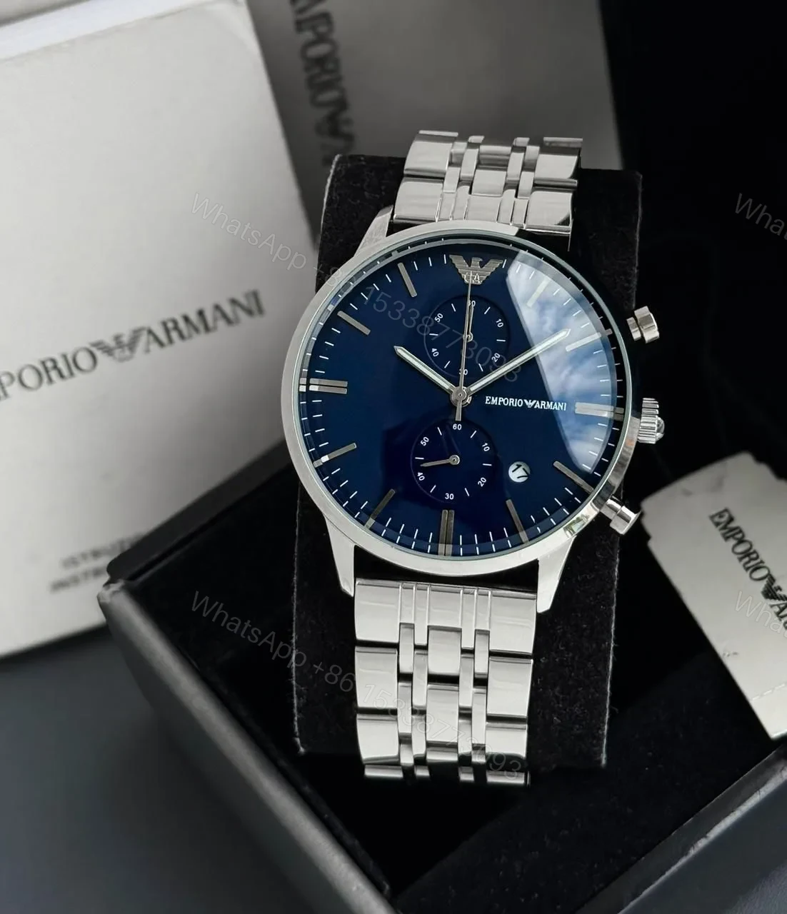 Armani Slim Machine Men’s Watch — view 1