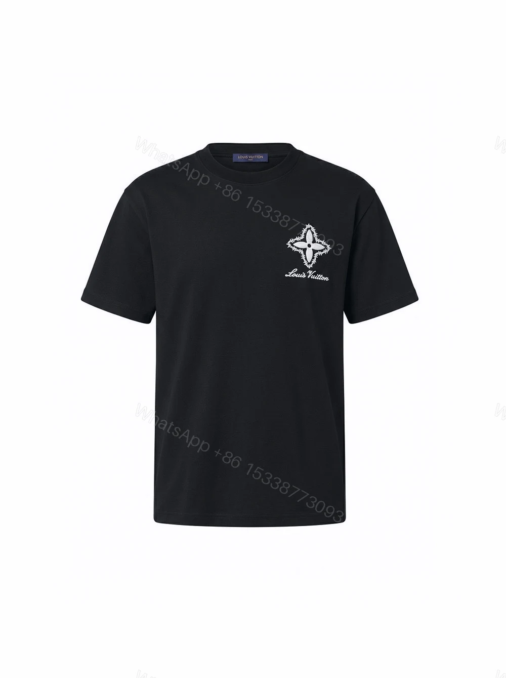 LV 一比一 男款 經典花卉Logo短袖T恤 休閒百搭潮流款 — view 1