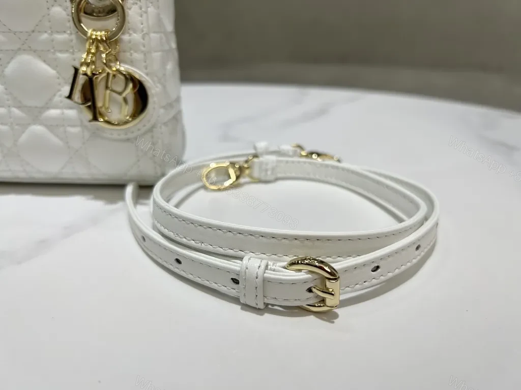 View 9 of Mini Quilted White Dior Bag: Elevated Everyday Luxury