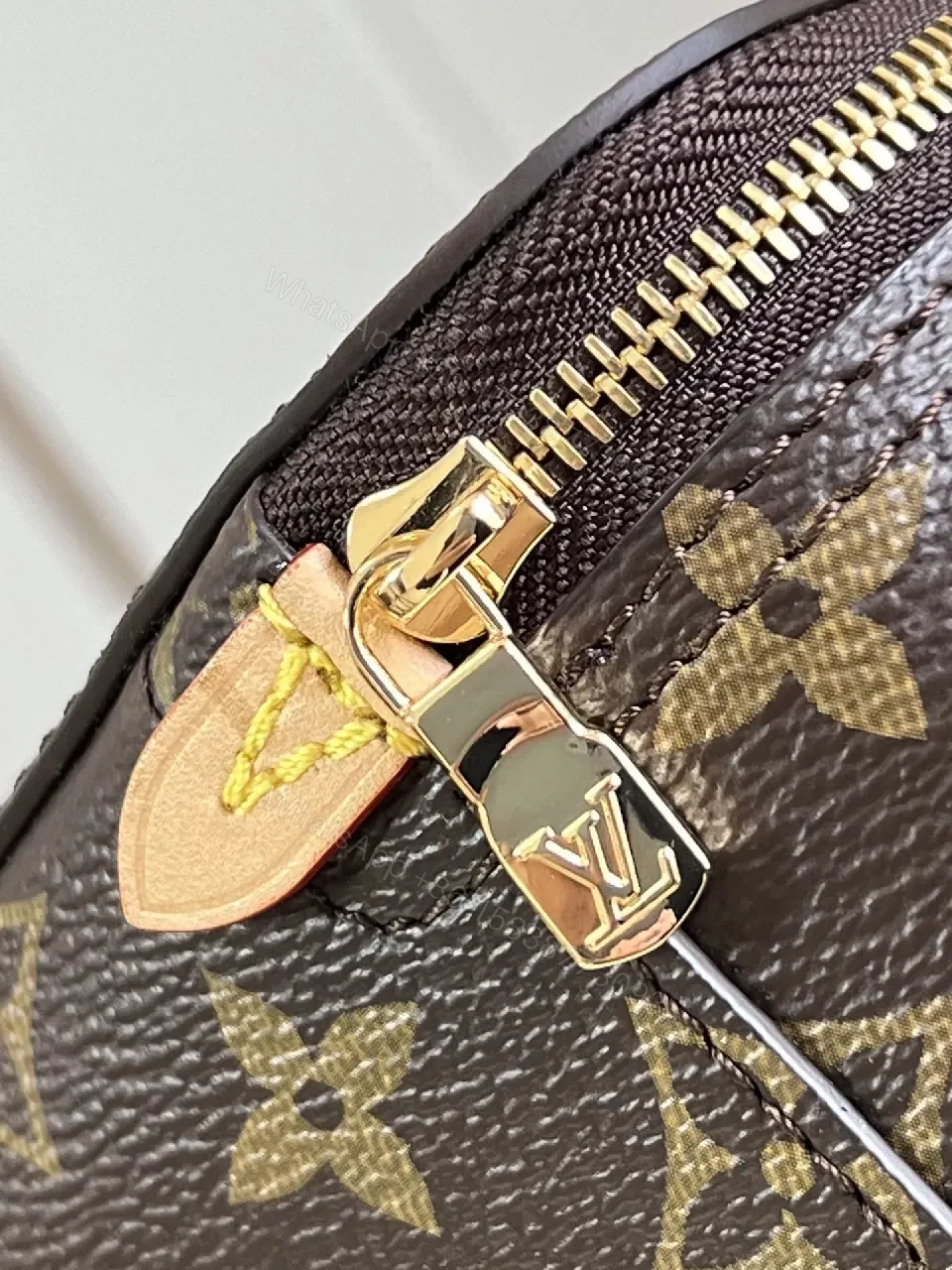 View 5 of Compact Monogram Canvas Wallet: Luxury Bi-Fold, Card Holder