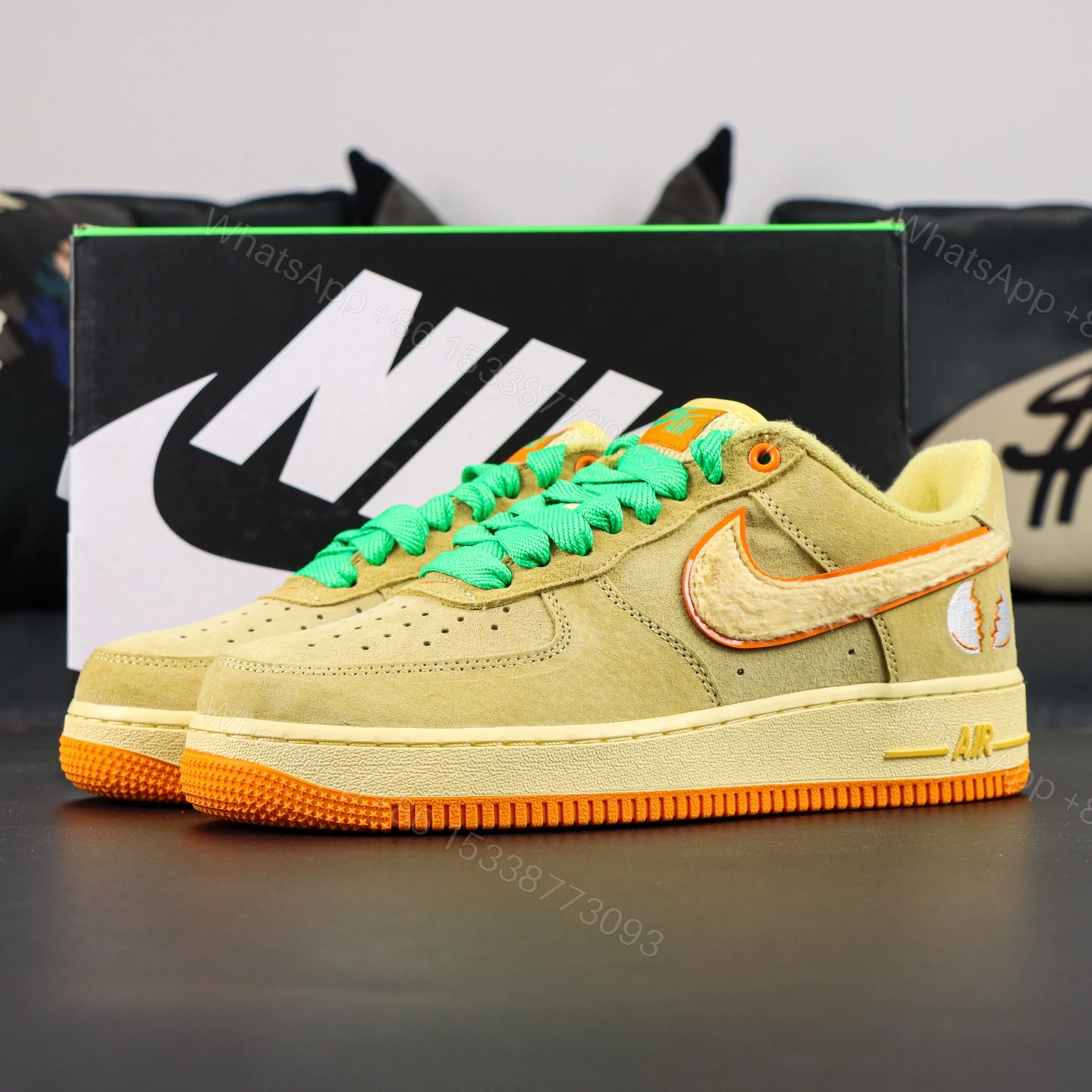 DOAF x Nike Air Force 1’07 Low Egg — view 1