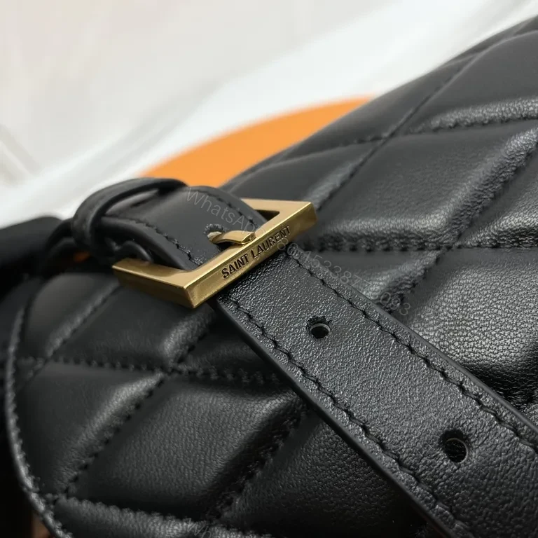 View 9 of Chic Quilted Crossbody with Gold Hardware Bag