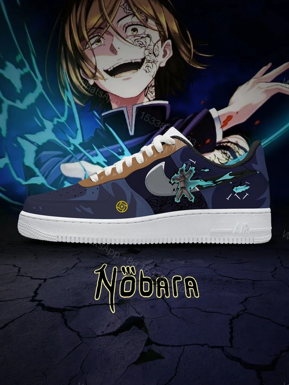 Nobara Kugisaki V.2 Custom Air Force 1 — view 1