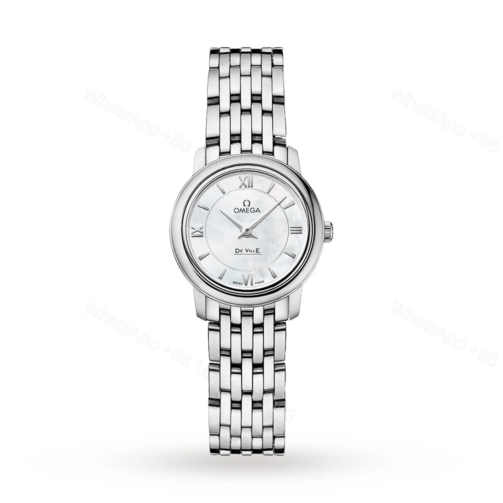 Omega De Ville Prestige Quartz Ladies Watch Silver 24.4mm — view 1