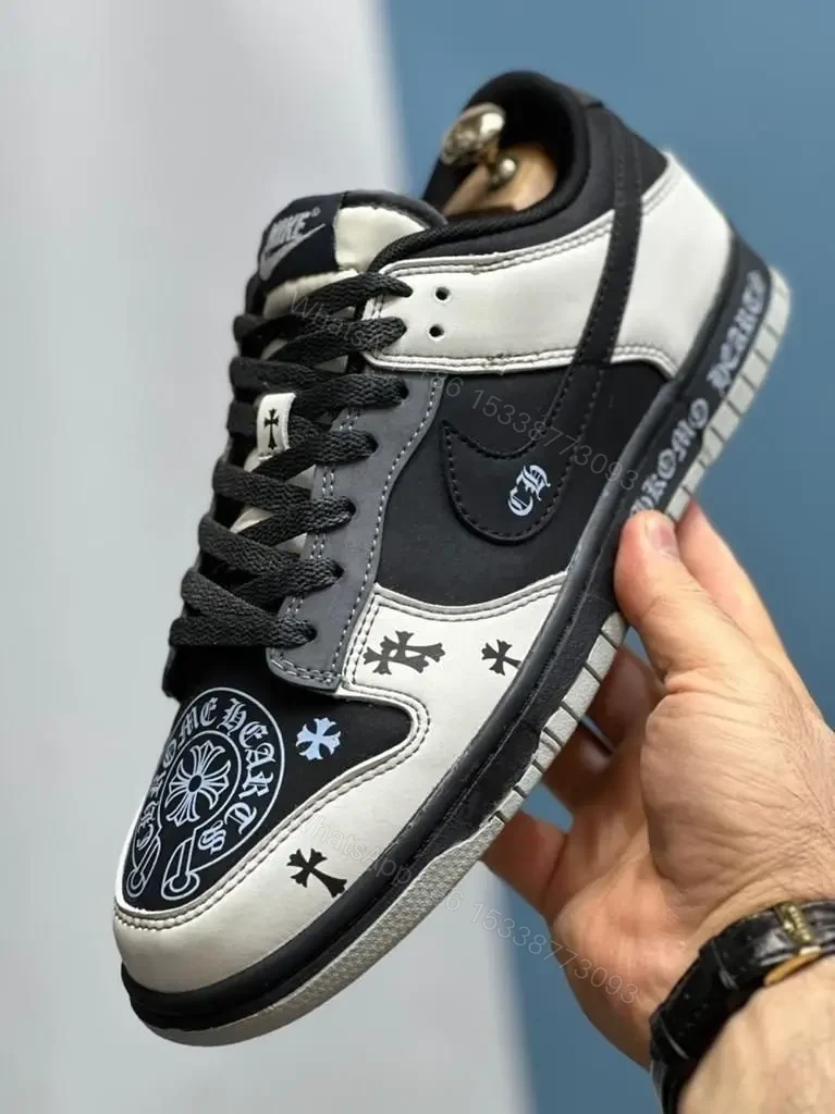 CHROME HEARTS NIKE SB DUNK LOW — view 1