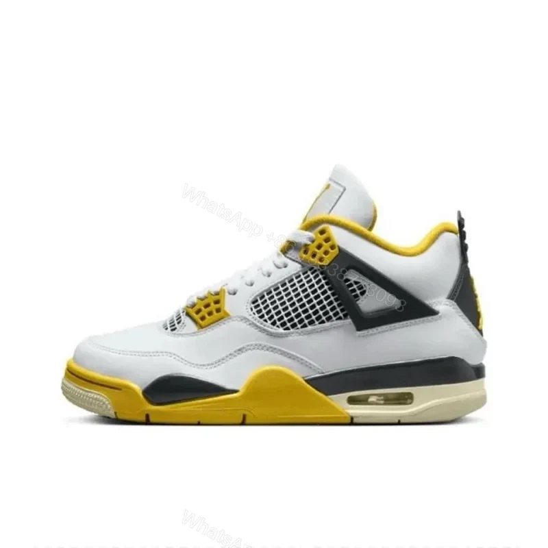 Jordan 4 Retro Vivid Sulfur (Women's) — view 1