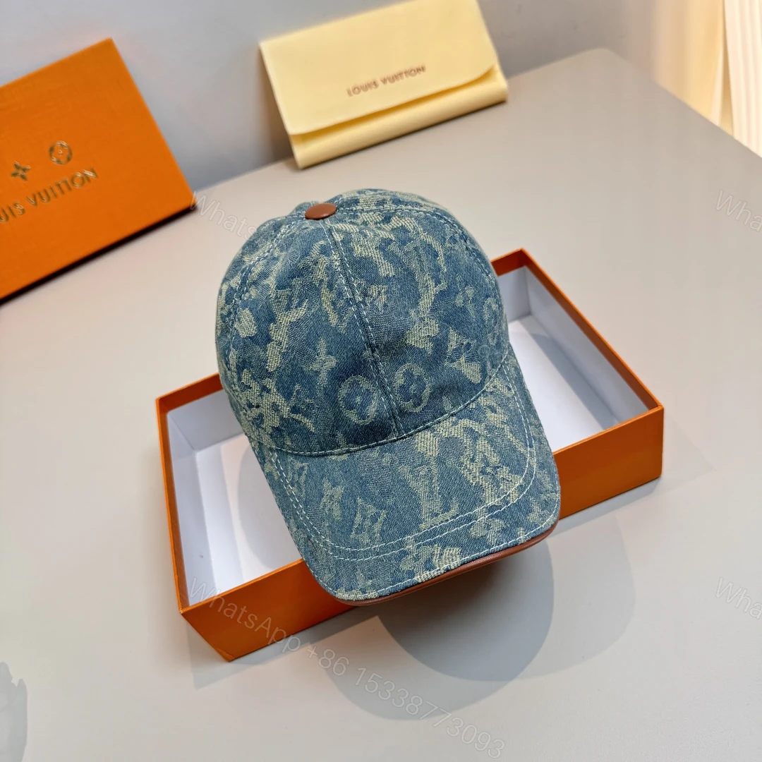 原單LV 牛仔Monogram 老花棒球帽 — view 1