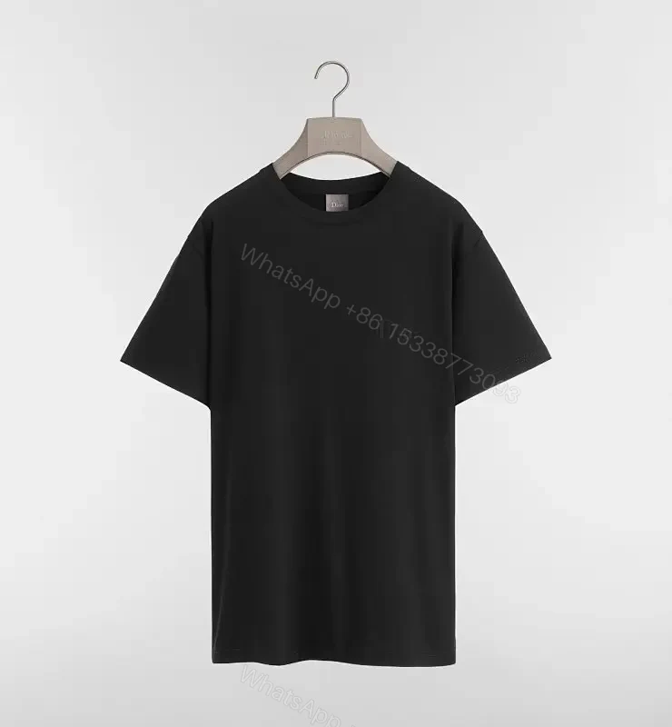 Minimalist Black Tee: Subtle Designer Detailing, Premium Comfort — view 1