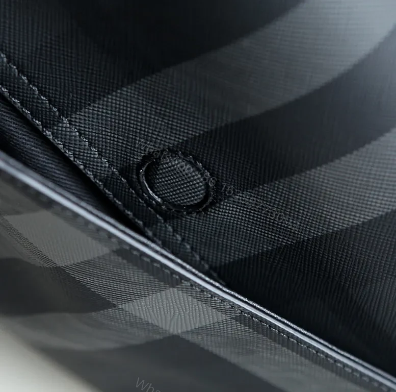View 5 of Navy Check Burberry Crossbody: Structured, Allâ€‘Day Luxury