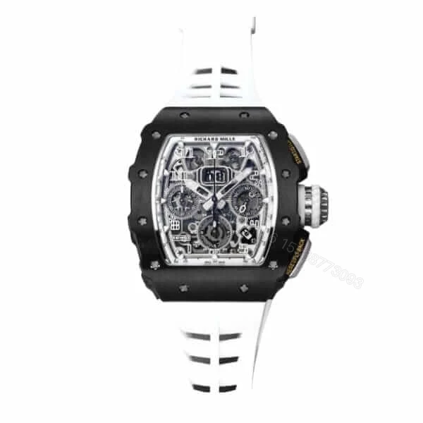 Richard Mille RM 11-03 Super Clone : Titanium Black and White Duotone Flyback Chronograph — view 1