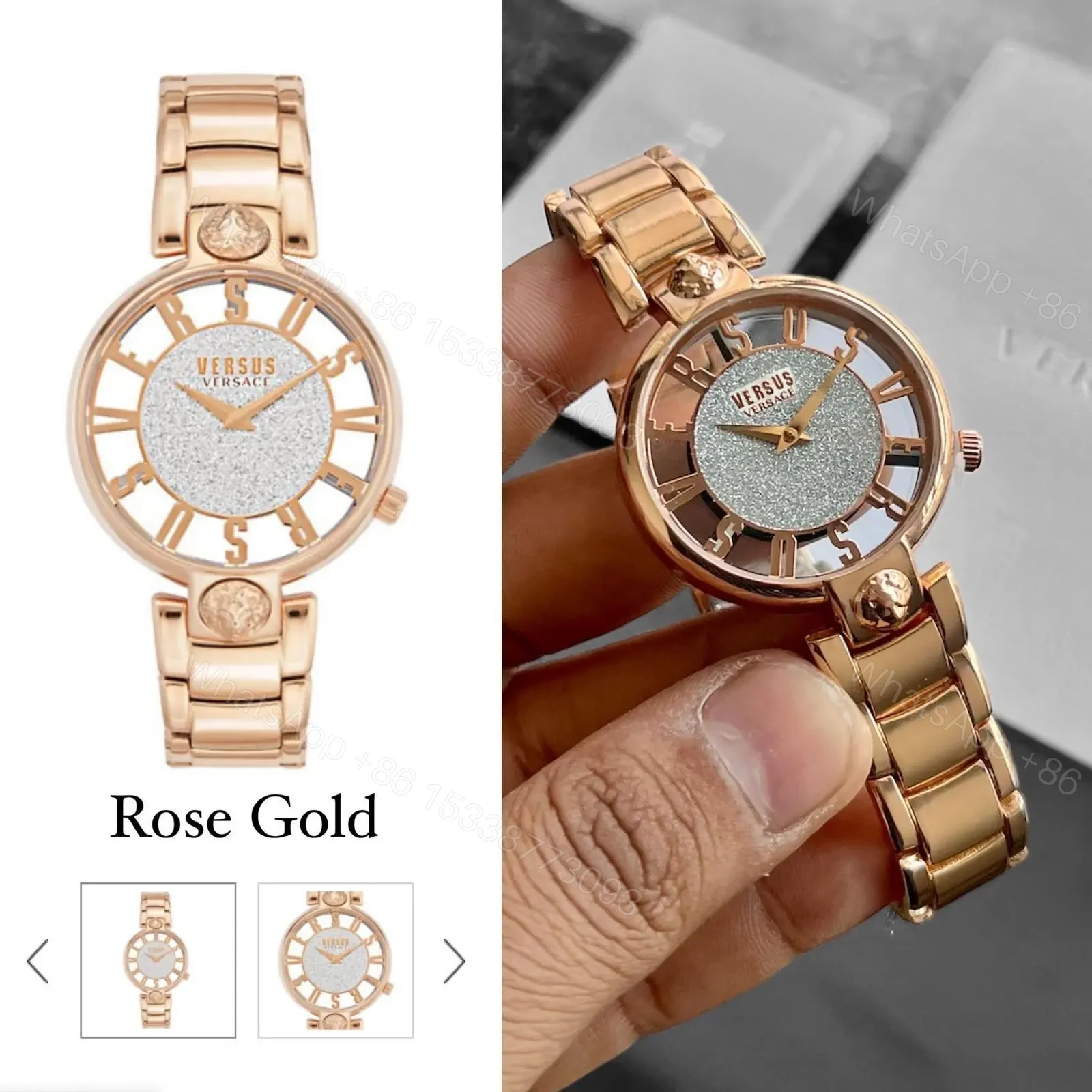 *_Versace_* Model-Vr Quality-7a Gender-Ladies Bracelet-Rose Gold 💕 — view 1