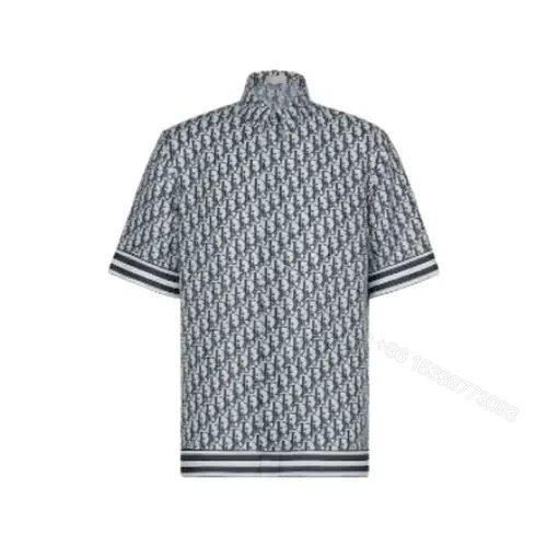 DIOR OBLIQUE PIXEL SHORT-SLEEVED SHIRT — view 1