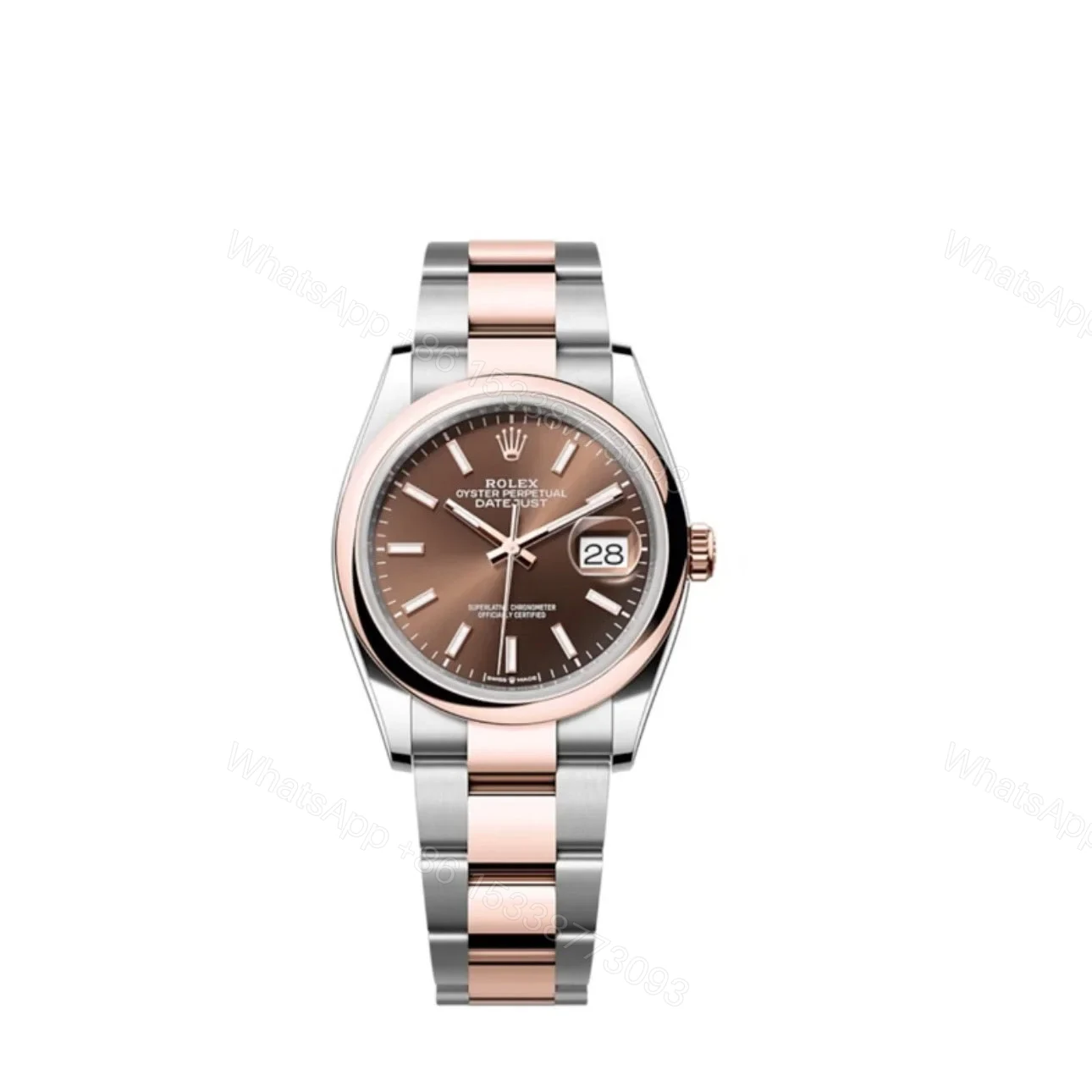 Rolex Datejust Chocolate Dial 126201 Oyster 36 mm — view 1
