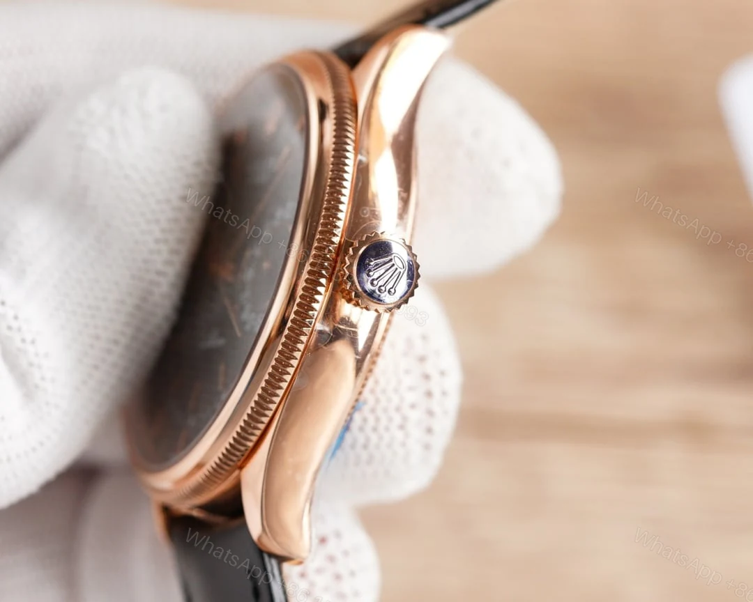 View 5 of Rolex Cellini Date Black Dial And Everose Gold 39Mm