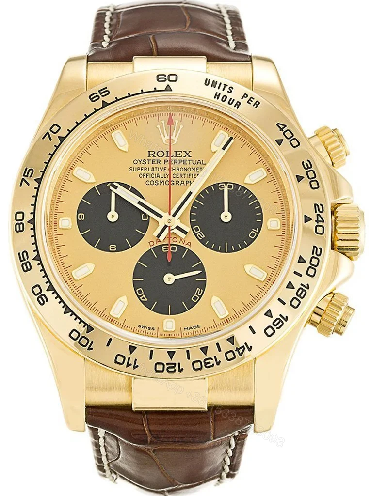 Replica Rolex Daytona Gold Dial 116518 — view 1