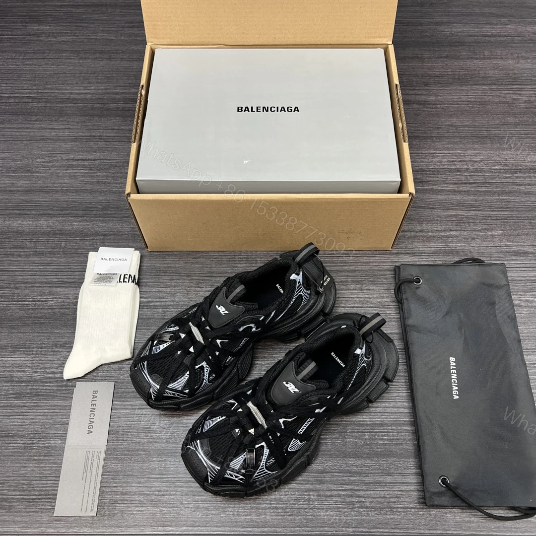 Balenciaga 高仿黑白老爹鞋附全套配件經典配色 — view 1