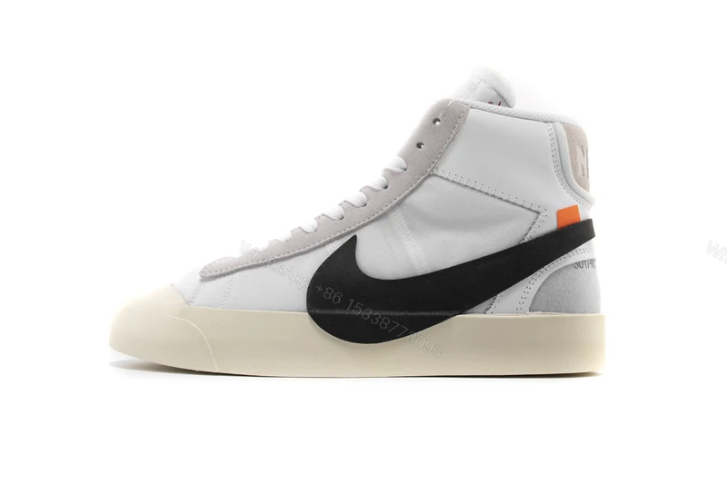View 7 of Nike Blazer Mid Off-White AA3832-100
