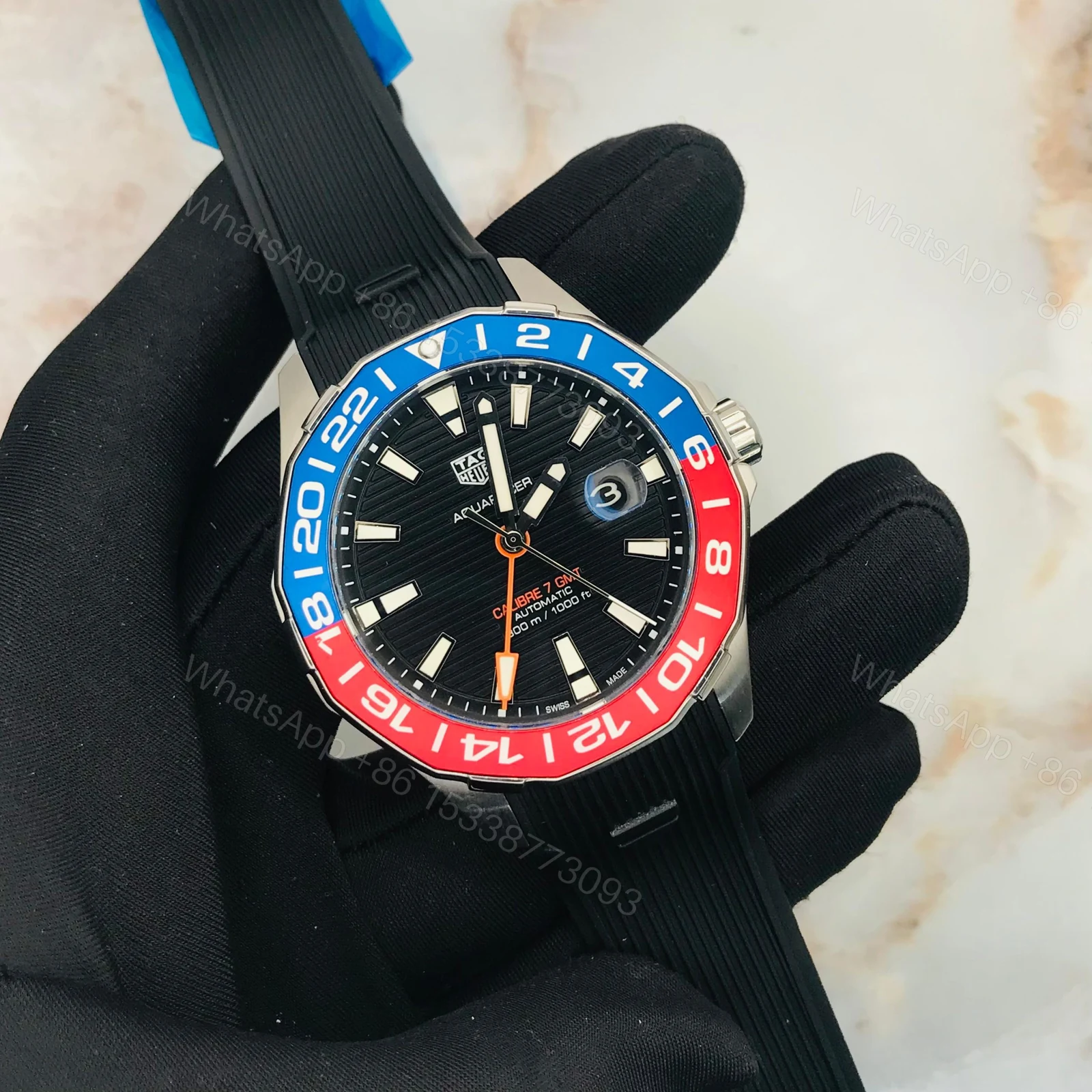Tag Heuer Aqua Racer GMT — view 1