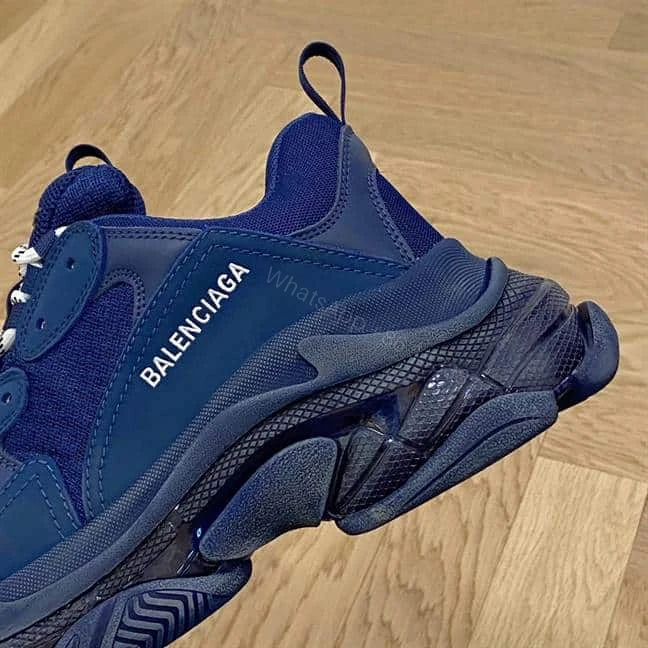 View 7 of BALENCIAGA MEN’S TRIPLE S SNEAKER CLEAR SOLE – BB198