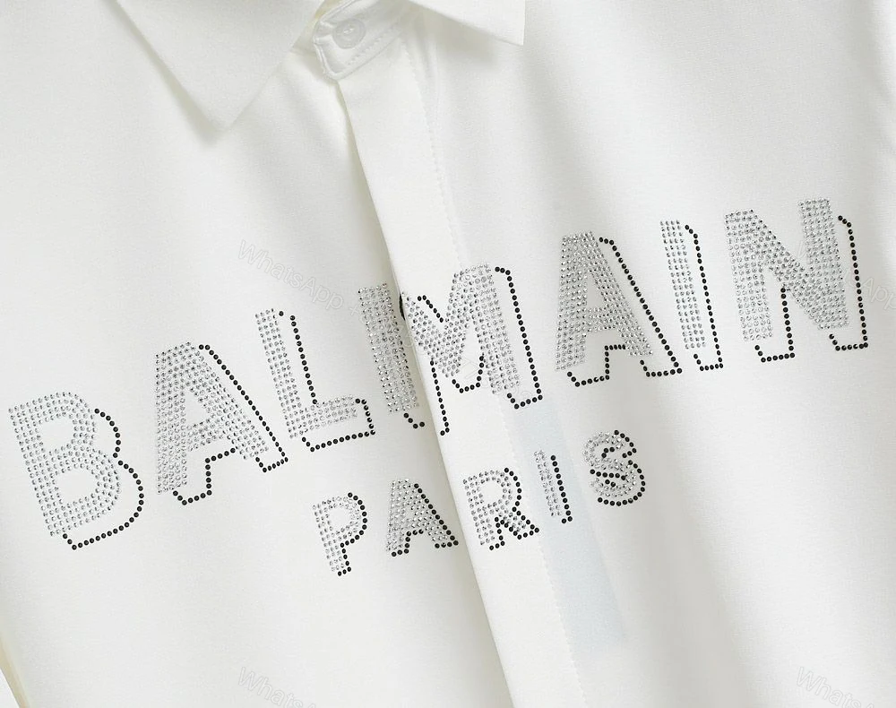 View 10 of First Copy Balmain Paris Designer Shirt
